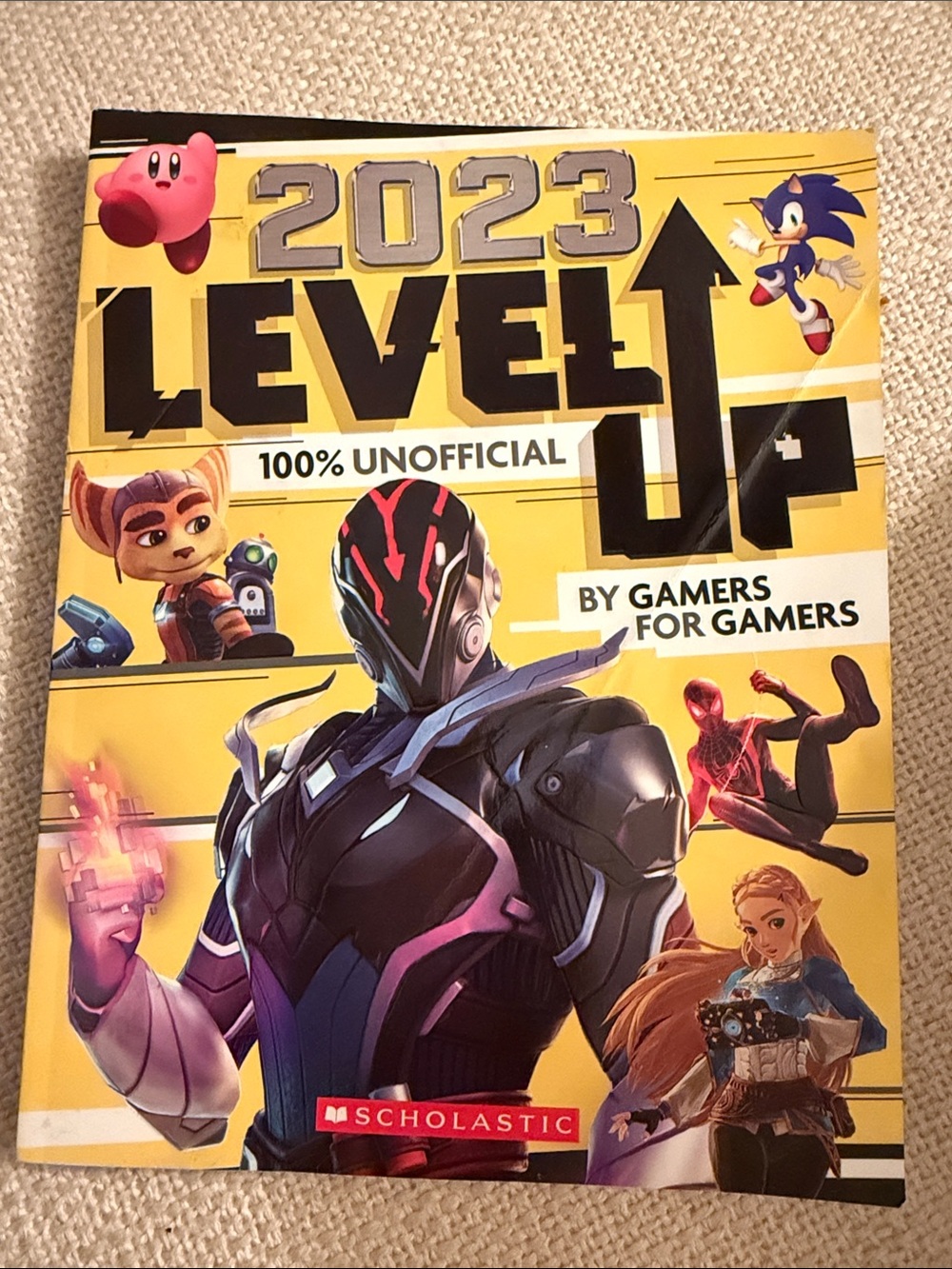 Scholastic Level Up 2023 Video Game Guide — for gamers